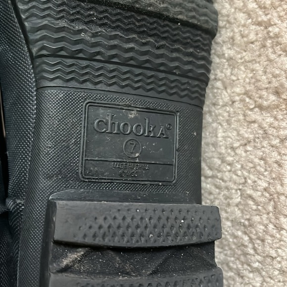 “Chooka: Premium Rainwear- Plush Chelsea size 7” - Picture 4 of 10